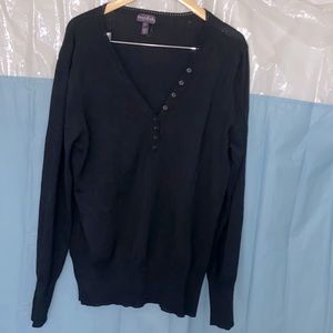 Long tall sally black light sweater